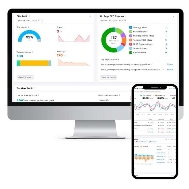 YellowWebMonkey SEO Resources Available For Purchase. Technical SEO Audit and Optimization