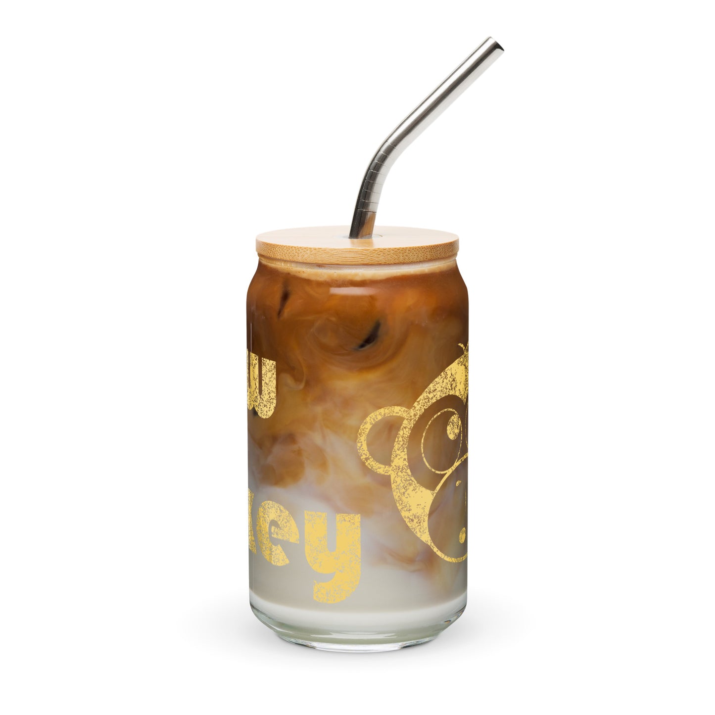 Can-shaped glass