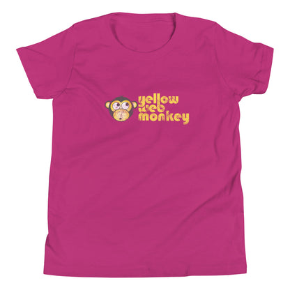 Kids YellowWebMonkey Shirt