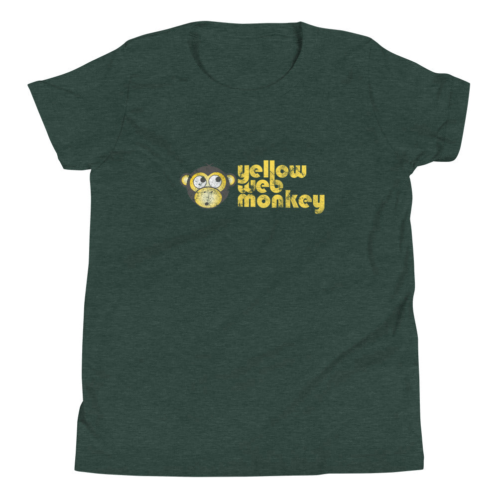 Kids YellowWebMonkey Shirt